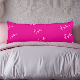 Personlig Rosa Body Pillow Kroppskudde