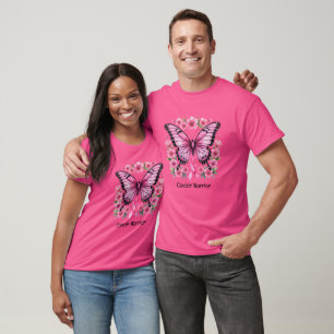 Personlig rosa bröstcancermedvetenhet  t shirt
