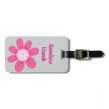 Personlig Rosa Cute Roligt Pickleball Flowers