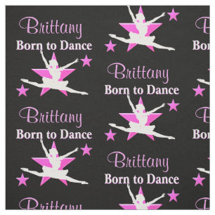 PERSONLIG ROSA DANCENS STAR FABRIC TYG