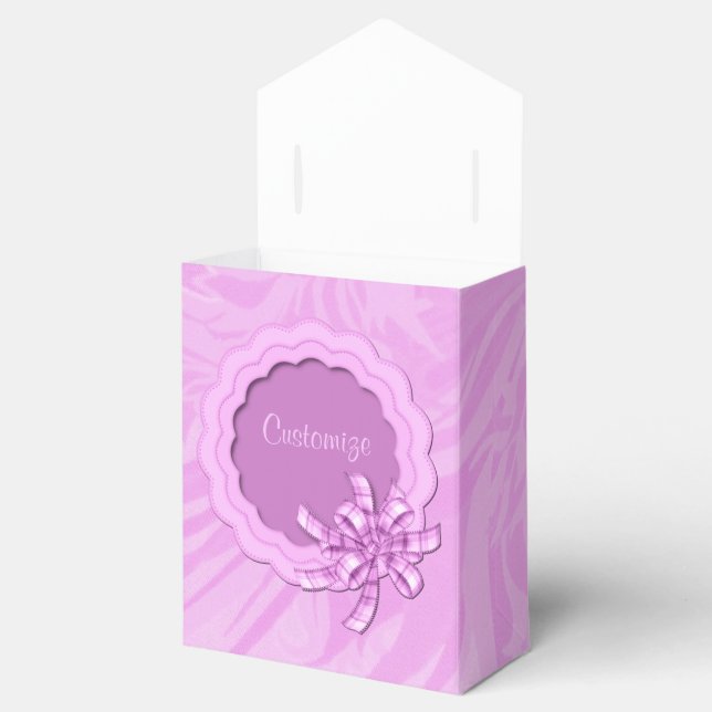 Personlig Rosa - delad favoritruta för Ram Presentaskar (Öppnad)