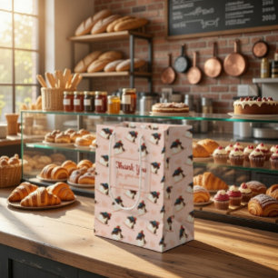 Personlig Rosa Efterrätsspresent för Företag