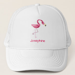 Personlig Rosa Flamingo Bird Keps