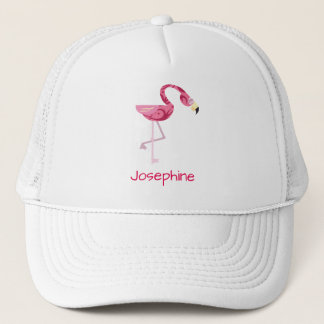 Personlig Rosa Flamingo Bird Keps