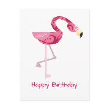 Personlig Rosa Flamingo Bird
