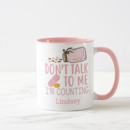 Personlig Rosa Funny Pharmaci/ Tech Coffee Mugg