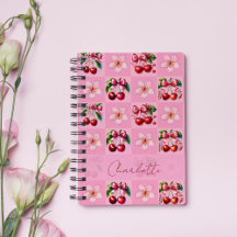 Personlig rosa gingham körsbärsblomma