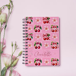 Personlig rosa gingham körsbärsblomma