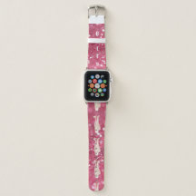 Personlig rosa glitter anpassad ballerina