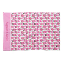 Personlig Rosa Gnomes Hearts Woodland Whimsical
