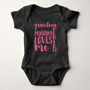 Personlig Rosa Grandma Kärlek ME Period Tee Shirt