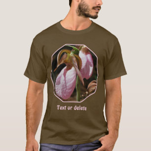 Personlig Rosa Guckusko Orkidépar T Shirt