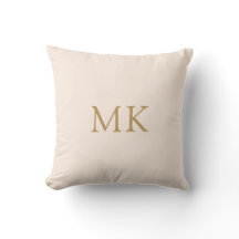 Personlig  Rosa Guld Monogram Initialer 