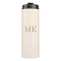 Personlig  Rosa Guld Monogram Travel