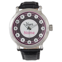 Personlig Rosa hypnosis Watch Armbandsur