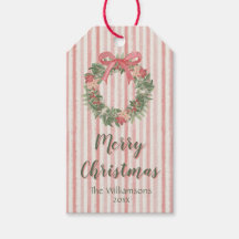 Personlig rosa krans jul