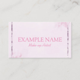 Personlig "Rosa Löv" (Amerika) Visitkort