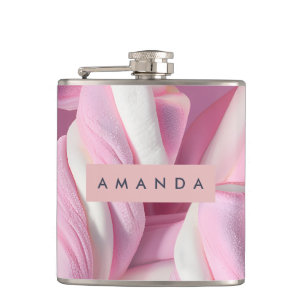 Personlig Rosa Marshmallow Twist Fickplunta