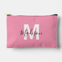 Personlig rosa monogram