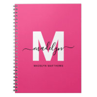 Personlig Rosa Monogram