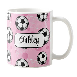 Personlig Rosa Oceanen Mugg
