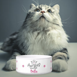 Personlig Rosa Prinsessa Katt