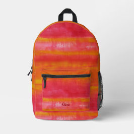 Personlig Rosa Red Gult Abstrakt