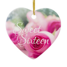 Personlig Rosa ros Sweet sixteen jul