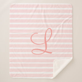 PERSONLIG ROSA SHADES SHERPA BLANKET