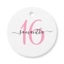 Personlig Rosa Sweet 16