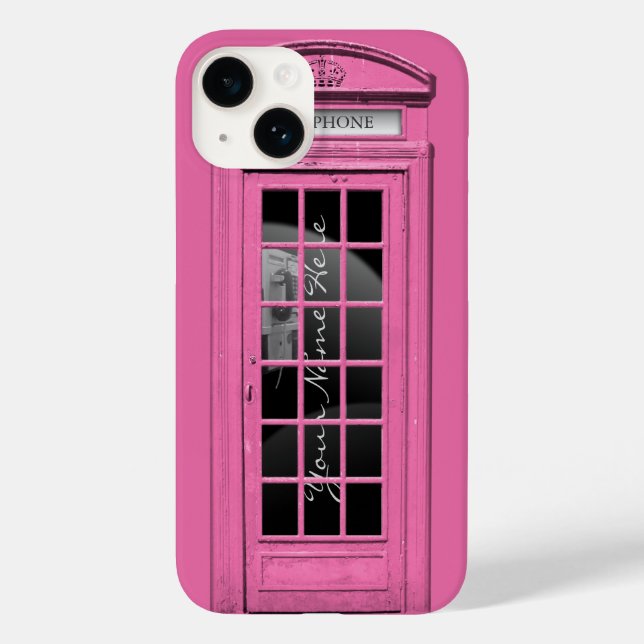 Personlig Rosa Telefon (Baksida)