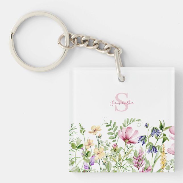 Personlig Rosa Wildblomma (Framsidan)