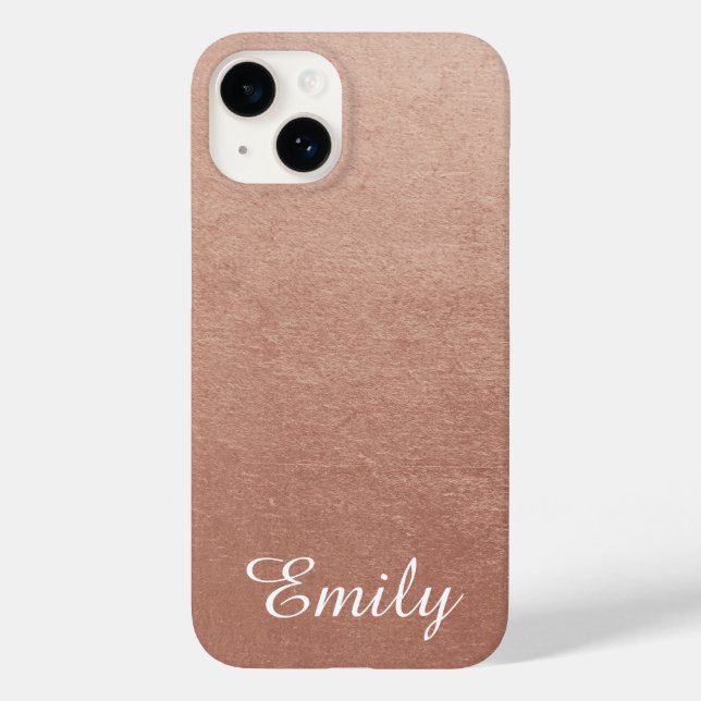 Personlig Rose Gold-folie-fotoeffekt (Baksida)
