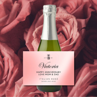 Personlig Rosé Label