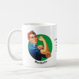Personlig ROSIE RIVETER Christian Kaffemugg