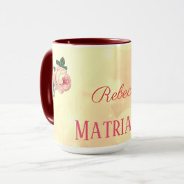 Personlig Rosor matris Mor Mugg