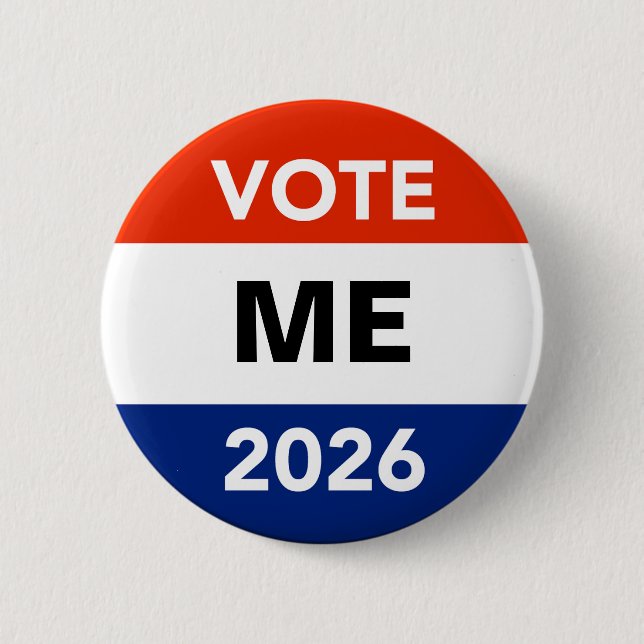 Personlig röst 2026 Mid-term valkampanj Knapp (Framsida)