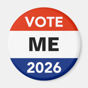 Personlig röst 2026 Mid-term valkampanj Magnet