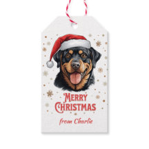 Personlig Rottweiler Hund God jul