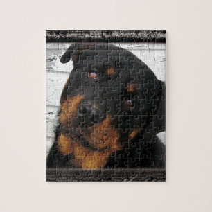 Personlig rottweiler pussel