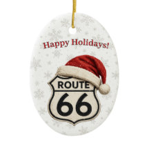 Personlig Route 66 Familje jultradition