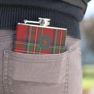 Personlig Royal Stewart Tartan ger honom Manar Fickplunta