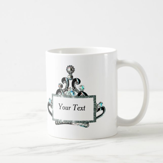 Personlig Royal Tiara Kaffemugg (Höger)