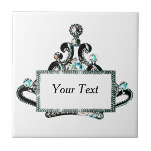 Personlig Royal Tiara Kakelplatta