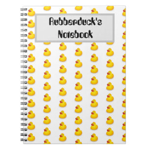 Personlig Rubberduck Anteckningsbok