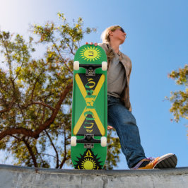 Personlig "Rude Boy" Jamaican-Stil Skateboard