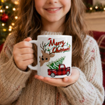 Personlig Rudolph God Jul Vintage Lastbil