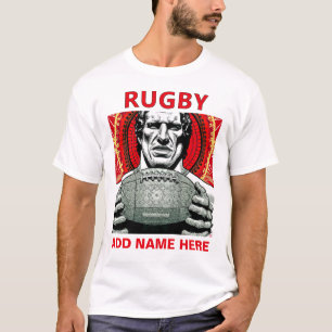 Personlig Rugby T-Shirt