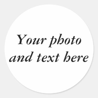 Personlig Runt Klistermärke