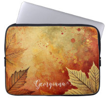 Personlig Rustic Golden Autumnal Distress Bläck